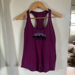 Patagonia Women's Deep Purple graphic Tank Top